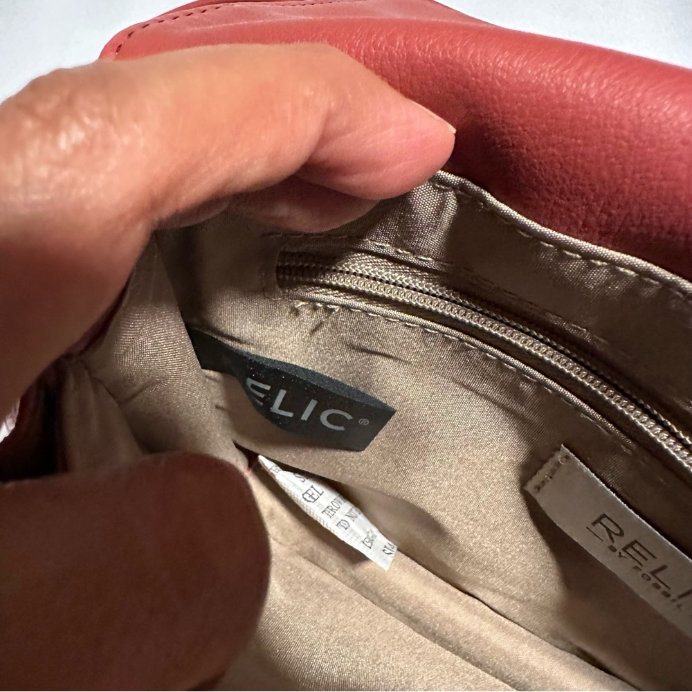 Relic by Fossil Crossbody Bag in Warm Red - Picture 9 of 16